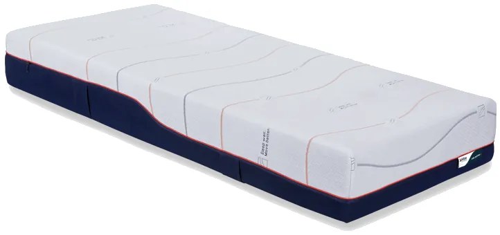 M line  Cool Motion 3 Traagschuim matras 90 x 220 x 22 cm - tot 140 kg 90 x 220 cm