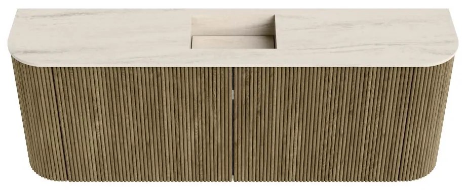 Mondiaz Joya DLux 115cm toiletmeubel ronding links/rechts dusk met wastafel faye midden zonder kraangat meli
