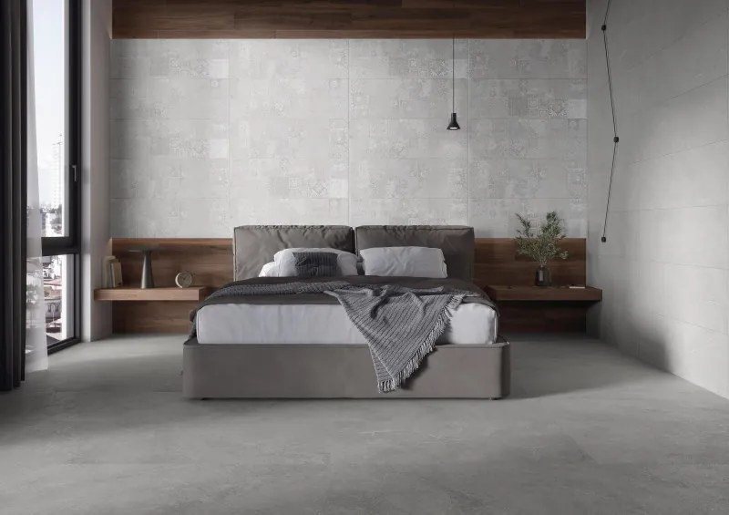 Jabo Munich White wandtegel 40x120cm gerectificeerd