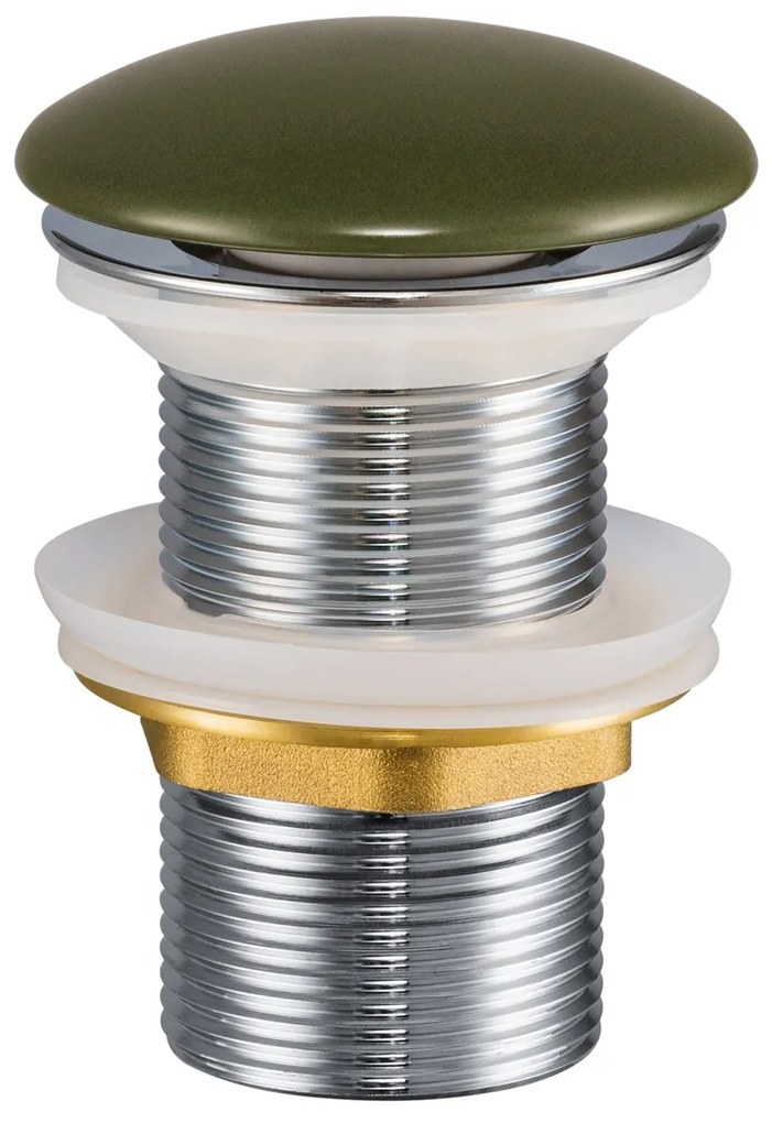 Comad afvoerplug met clicksysteem groen mat