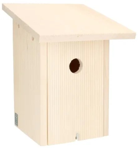 Nestkast pimpelmees, fsc elzenhout, 18,5 x 20 x 26 cm
