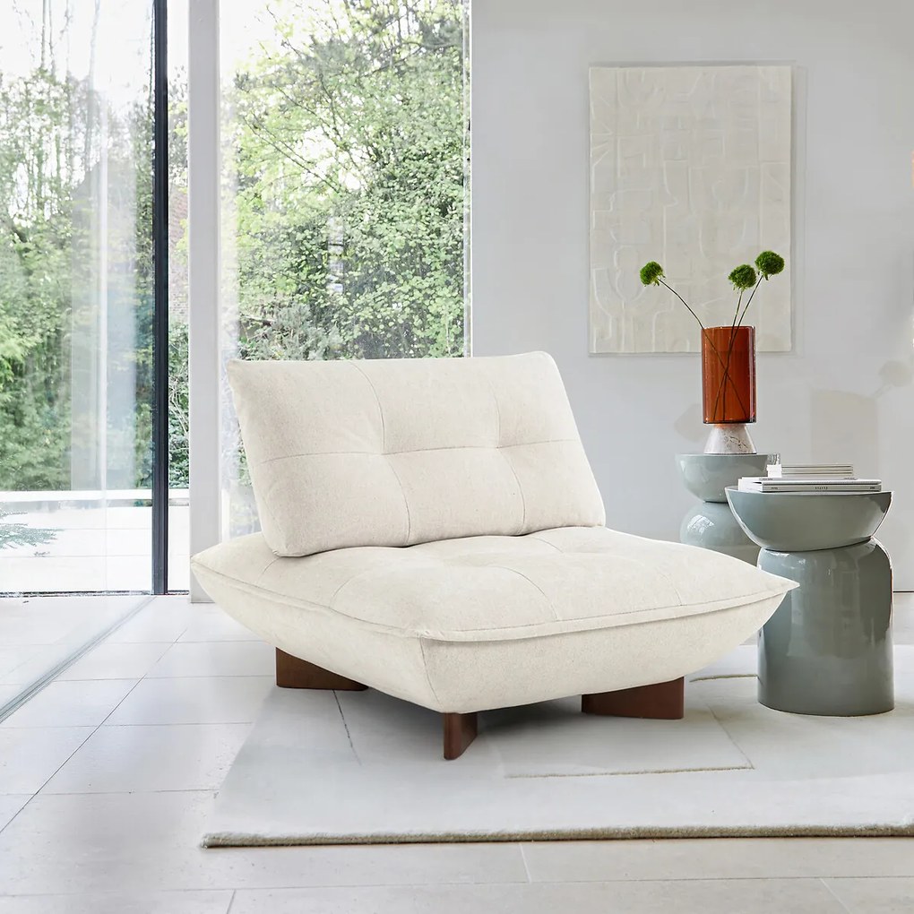 Modulaire bank van mêleestof Kaori