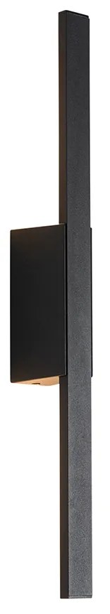 Moderne buiten wandlamp zwart incl. LED IP54 - Jamal Modern IP54 Buitenverlichting