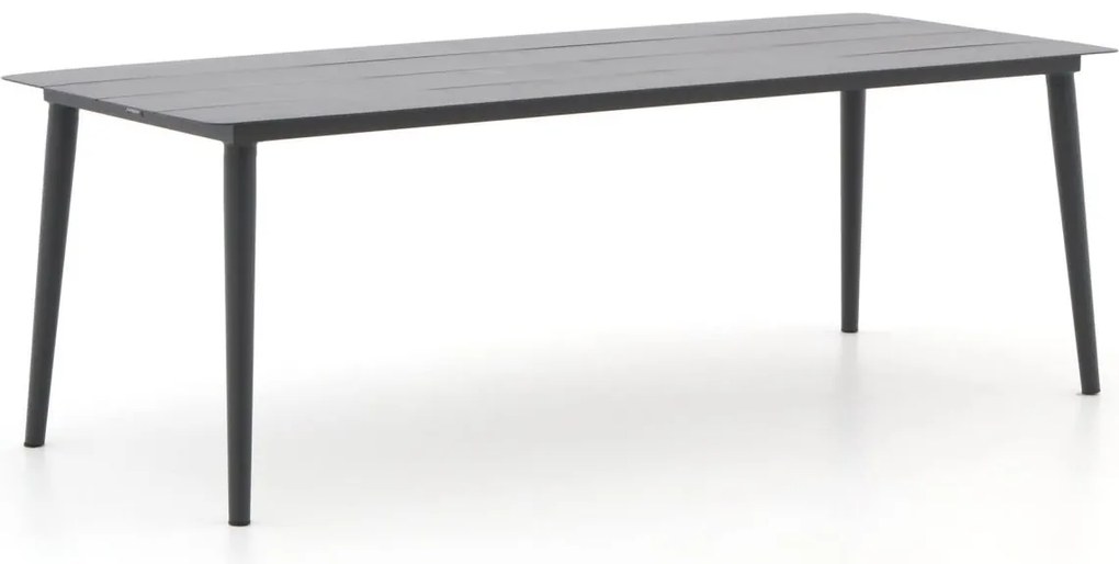 Tuin eettafel Manifesto  | Rechthoekig  | Tuintafel Aluminium | 220x90cm | 6 personen | Kees Smit Tuinmeubelen