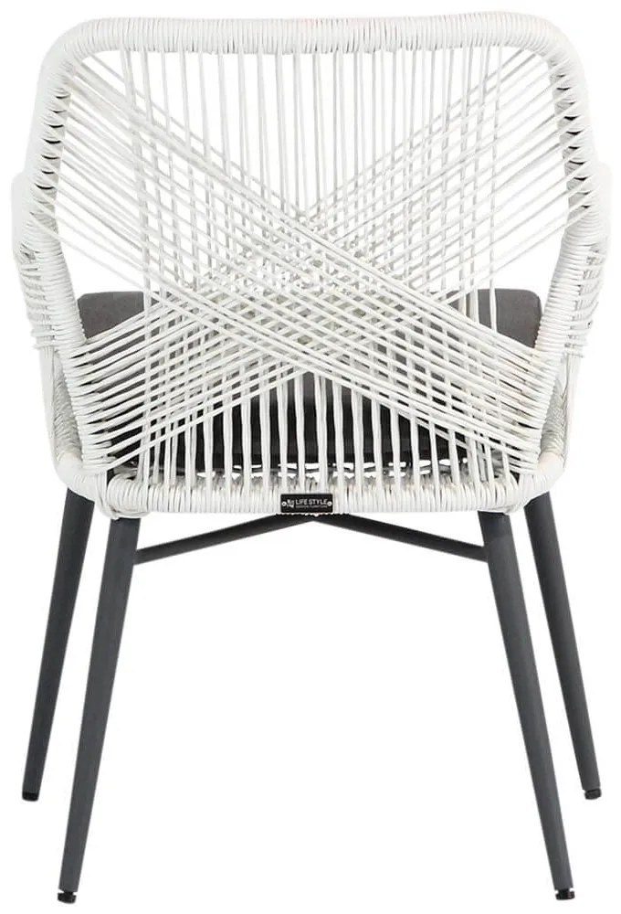 Tuinstoel Wicker Wit Lifestyle Garden Furniture Advance  whitewash