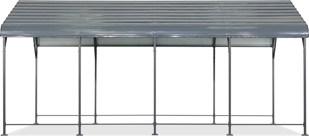 Metalen carport Texas 3,6 x 6 m Tuinpunt antraciet