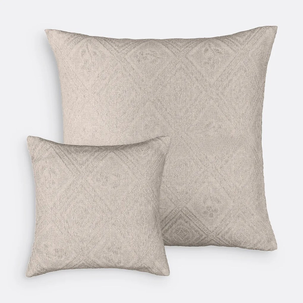 Kussenhoes in jacquard katoen, Indo