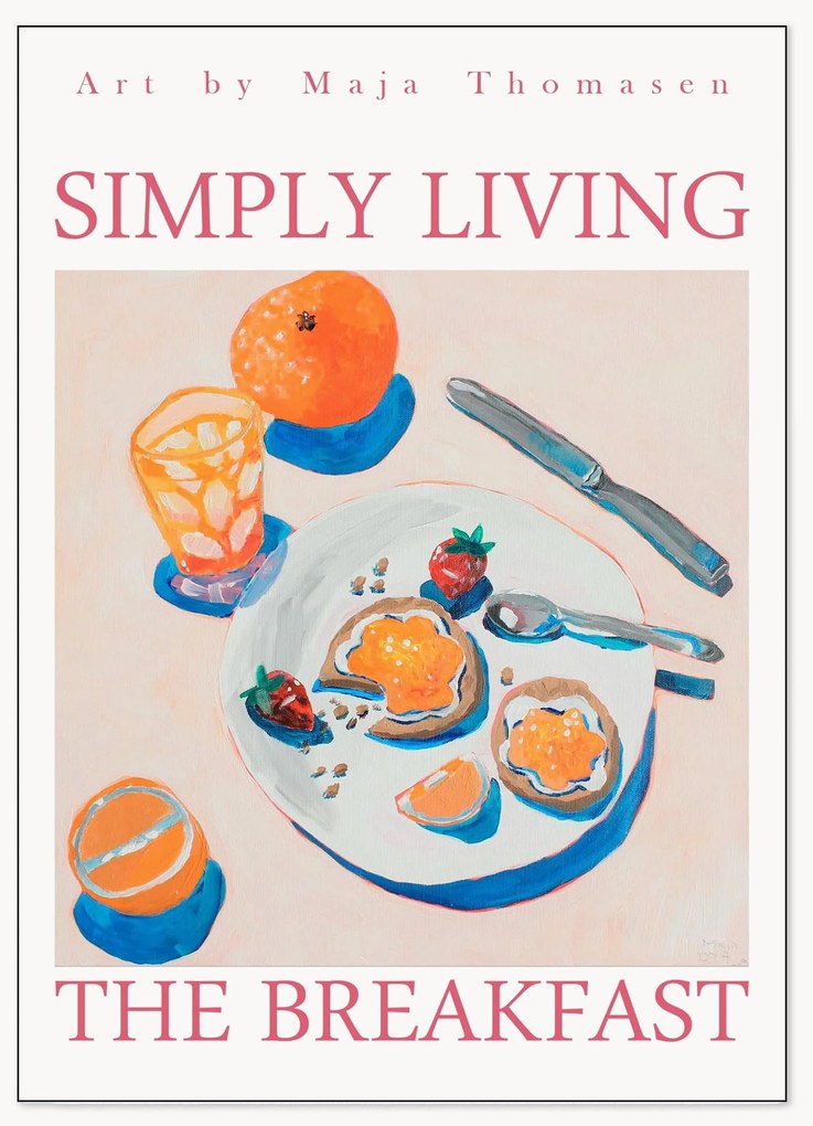 Wanddecoratie The Breakfast