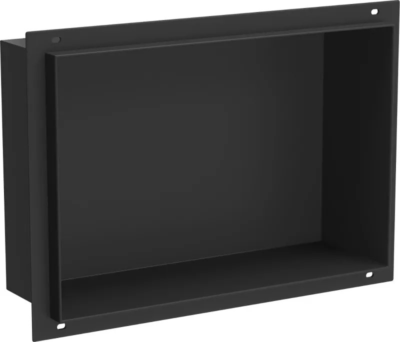 Mexen X-Wall-NR nis nis plank zonder rand 30 x 20 cm, zwart - 1971302010