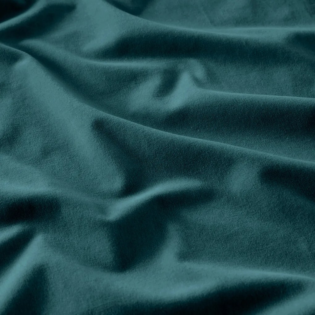 Fluwelen gordijn afgewerkt met verdekte lussen, Velvet