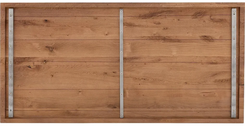 Goossens Eettafel Blade, Strak blad 220 x 100 cm 6 cm dik