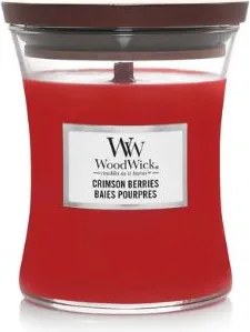 WoodWick geurkaars - Medium Hourglass - Crimson Berries