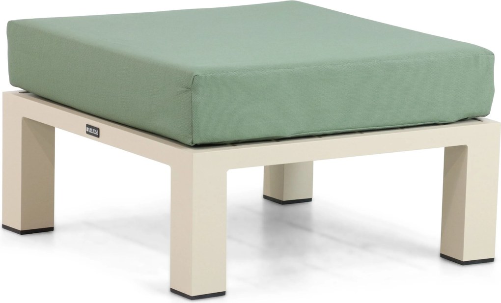 Hoek loungeset 6 personen Aluminium Taupe Lifestyle Garden Furniture Luca