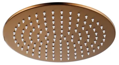 Fortifura Calvi Hoofddouche 25cm rond 7mm Geborsteld koper PVD (Koper) SW970041