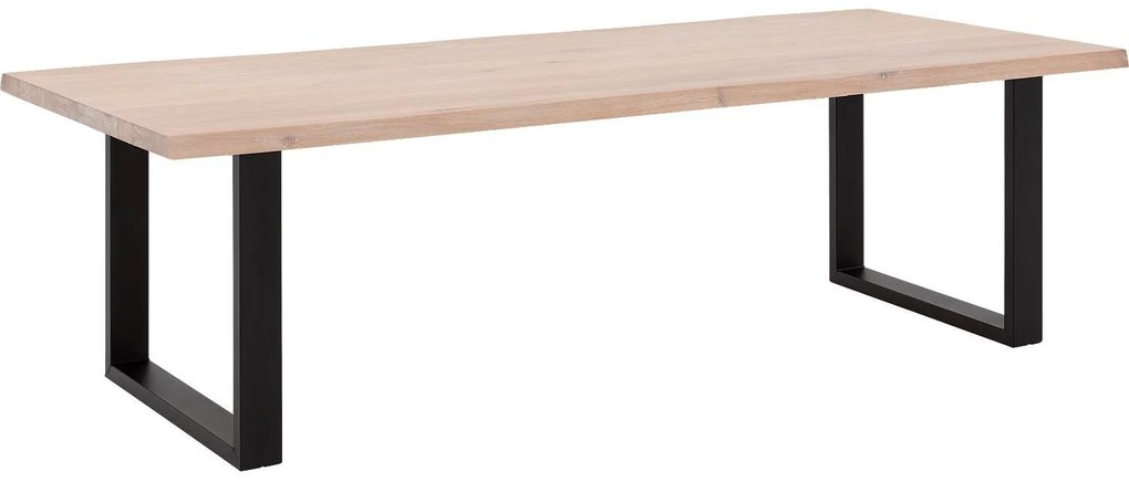 Goossens Eettafel Blade, Boomstamblad 260 x 100 cm 5 cm dik