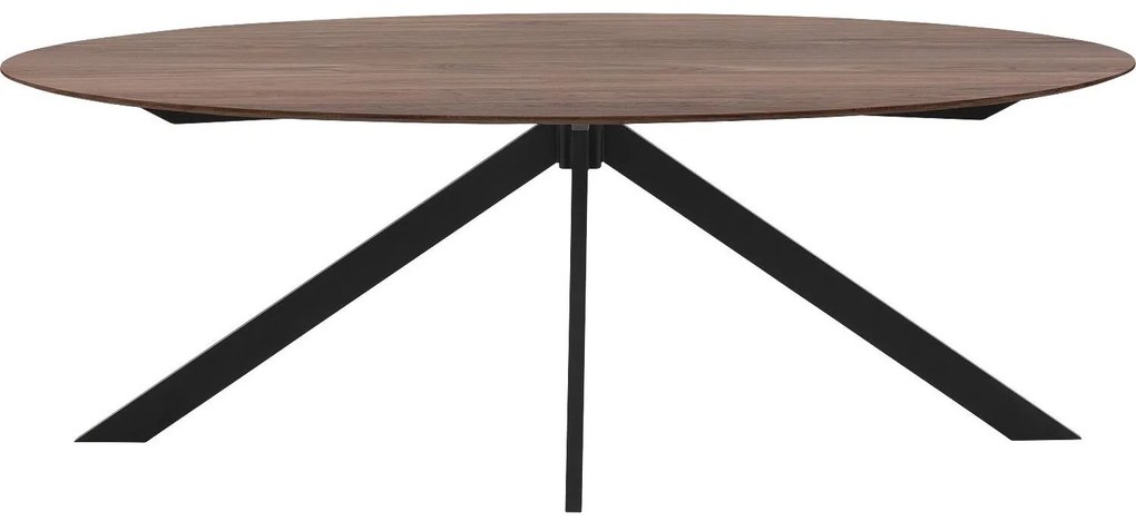 Goossens Excellent Eettafel Uniek, Ovaal 200 x 110 cm