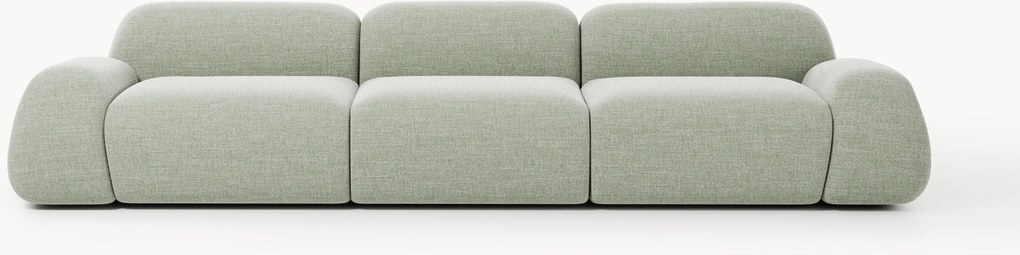 Modulaire bank Wolke (4-zits) van bouclé