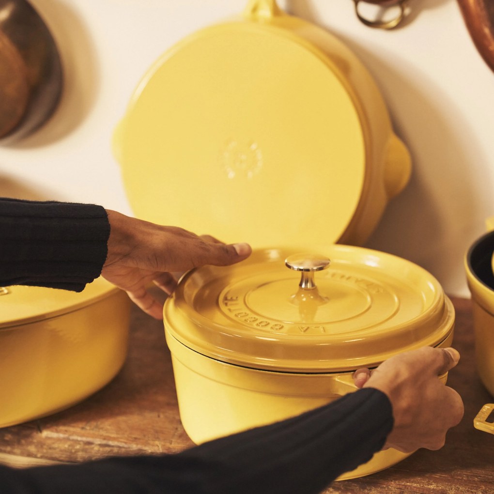 Staub La Cocotte Cocotte 24 cm / 3,7 l, Rond, Citron - La Cocotte - Staub