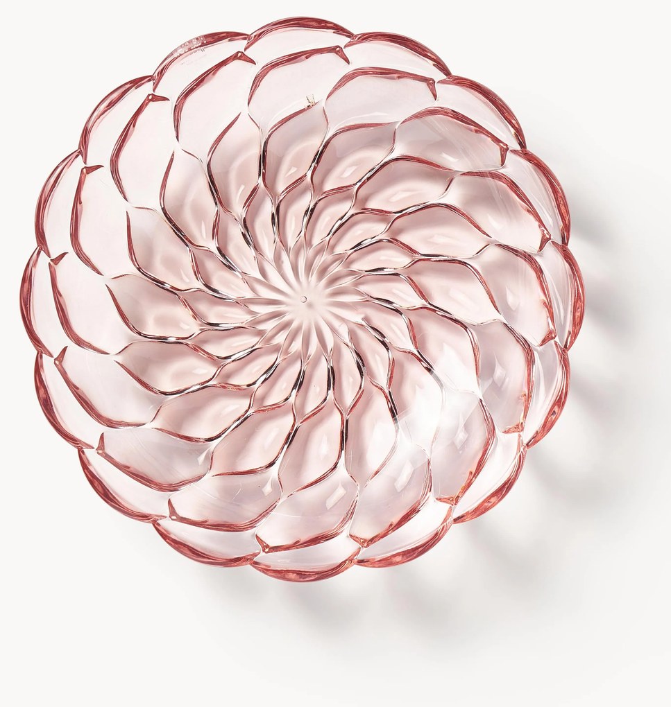 Soepborden Jellies met structuurpatroon, 4 stuks