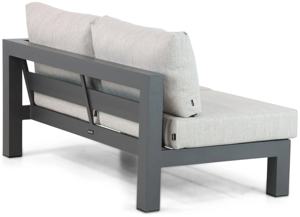 Hoek loungeset 5 personen Aluminium Grijs  Lifestyle Garden Furniture Luca