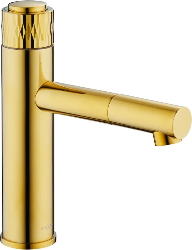 Mexen Diamond wastafelkraan, goud - 71500-50