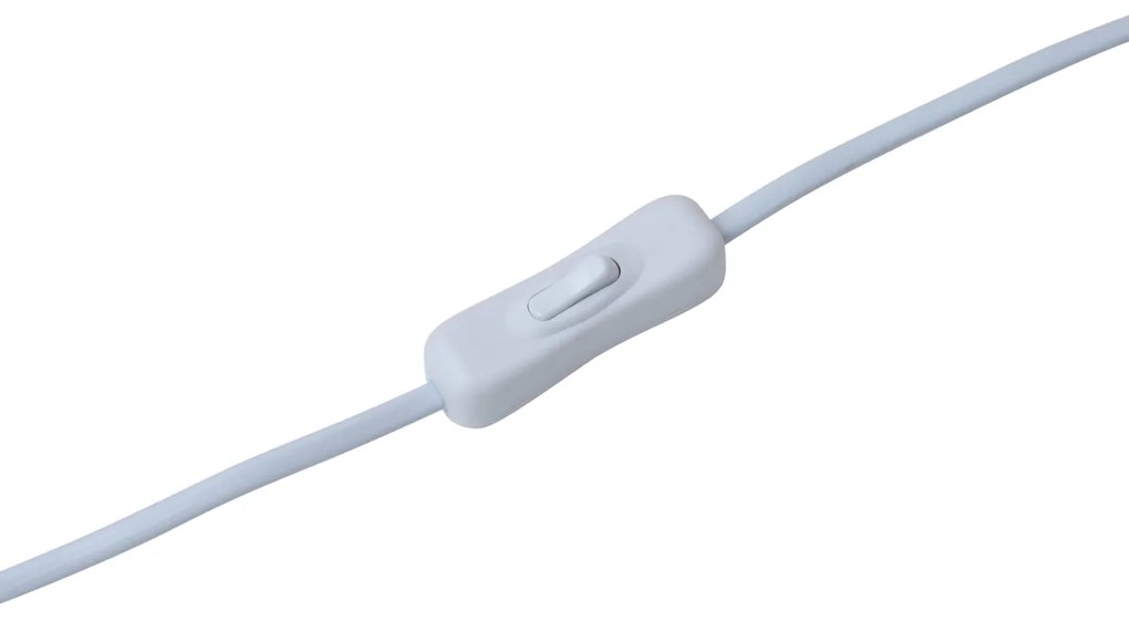 Moderne vloerlamp hout met beige kap - Stojon