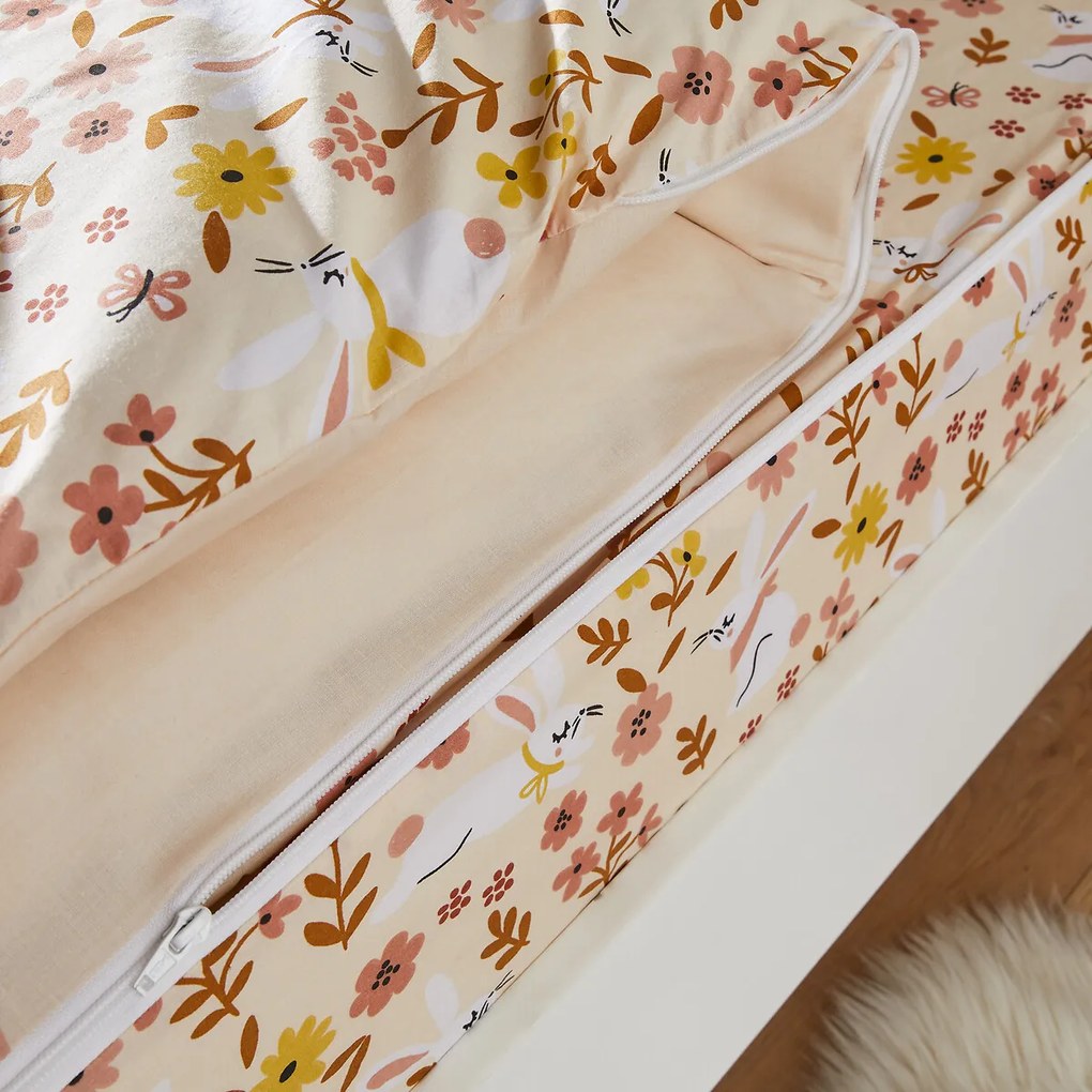 Caradou® met dekbed, Lapin fleuri