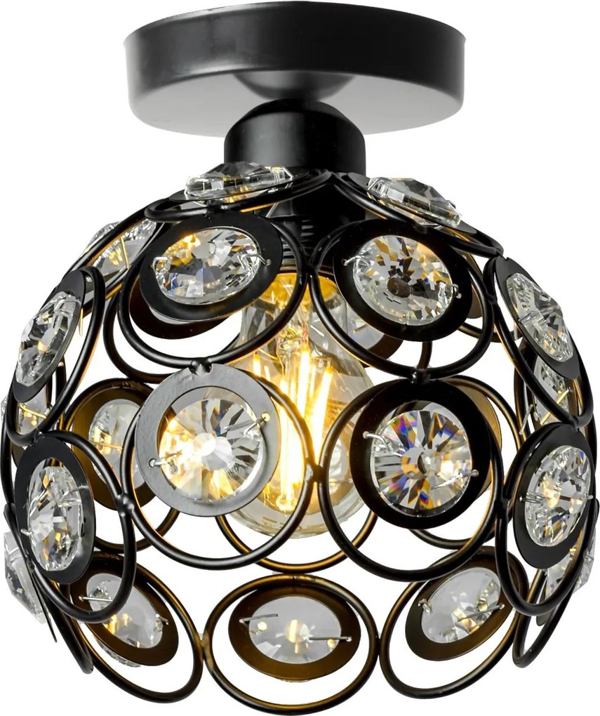 KRISTALLEN BOL HANGLAMP APP203