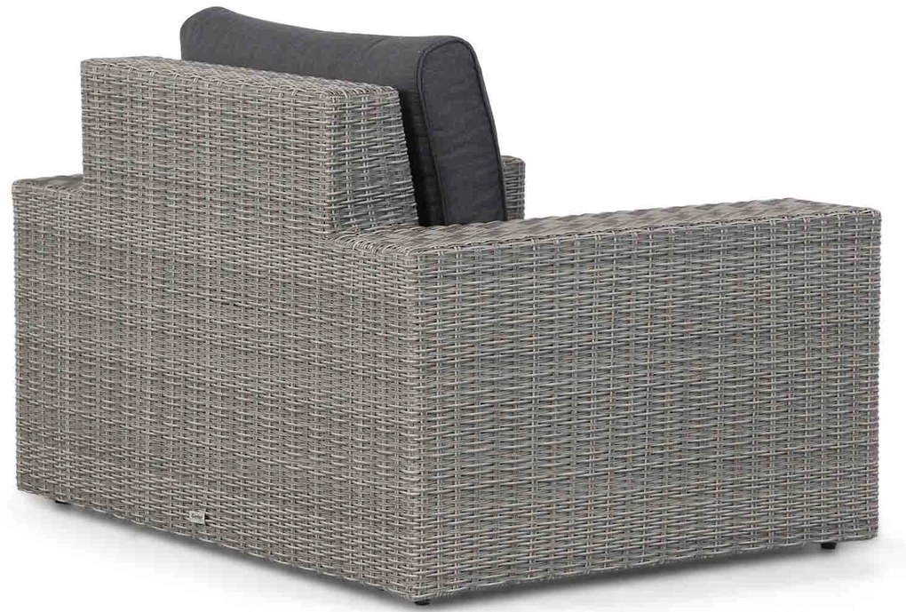 Hoek loungeset 6 personen Wicker Grijs  Garden Collections Oxford/Westfield