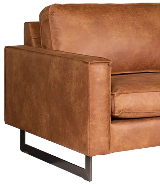 Loveseat - Riverdance - leer Colorado cognac 03