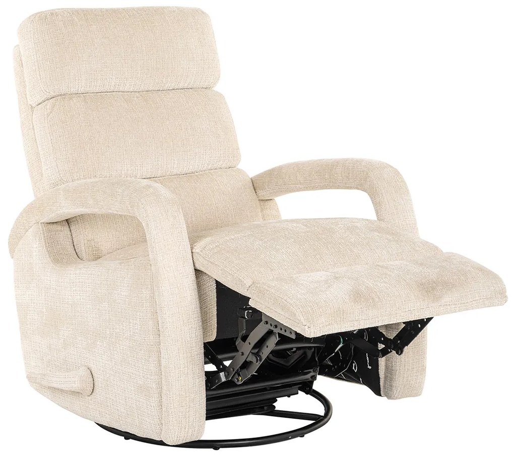 Richmond Interiors Denvi Relaxfauteuil Modern Beige Chenille