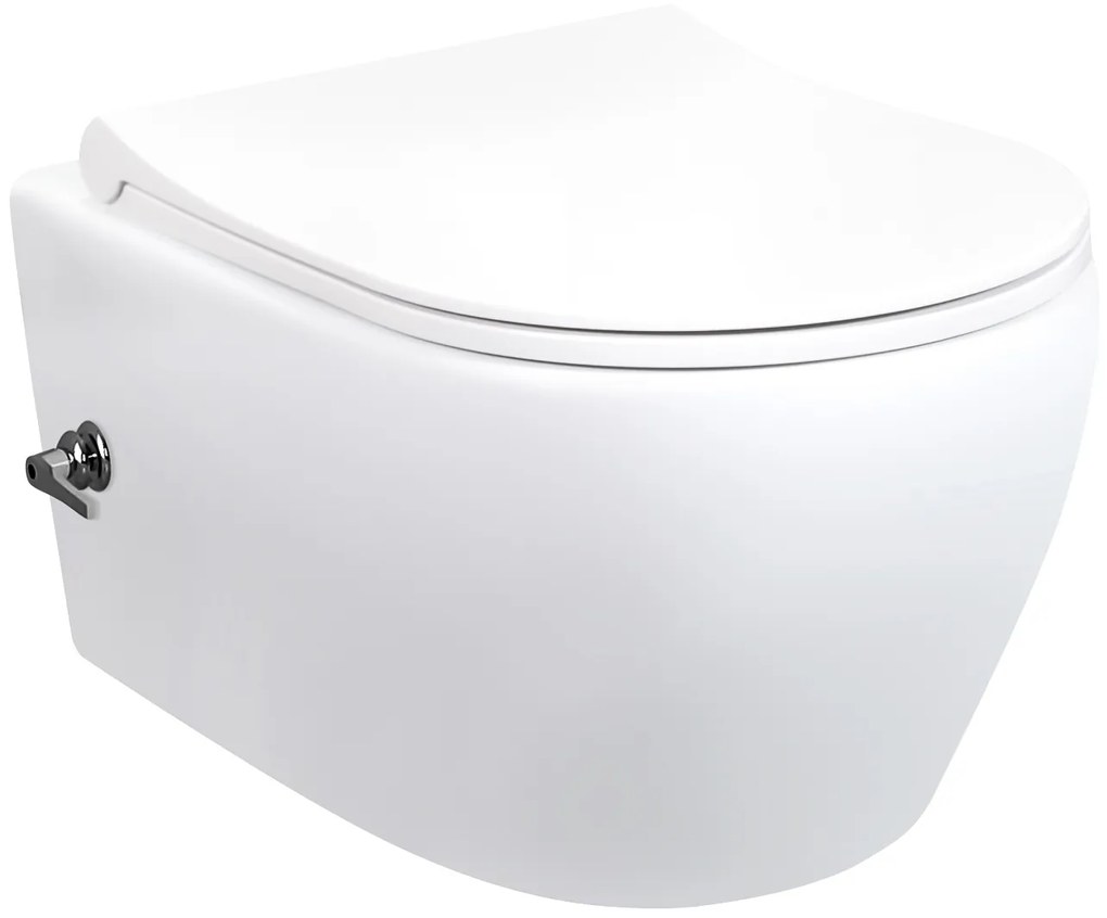 SaniGoods Acora toilet met bidet sproeier warm en koud water