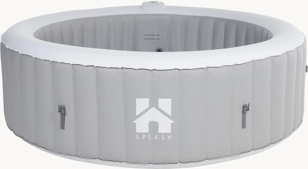 Whirlpool Splash met kussens, bekerhouder & zonnescherm, 6 personen