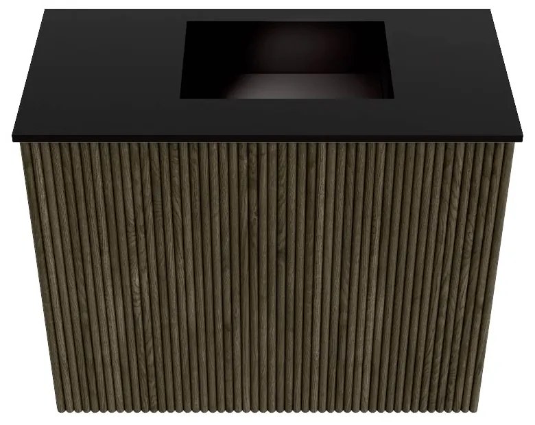 Mondiaz Joya 50cm toiletmeubel shadow met wastafel faye rechts zonder kraangat urban