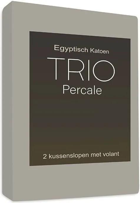Sleepy Trio 2-PACK: Kussenslopen Egyptisch Katoen - Taupe