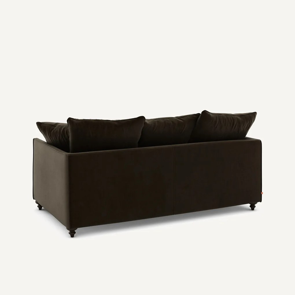 Omvormbare compacte bank in fluweel, Lazare