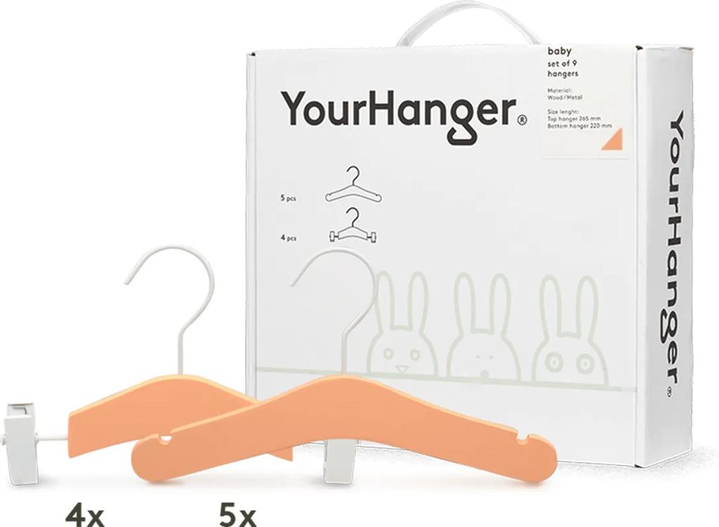 YourHanger baby kledinghangers hanger box orange