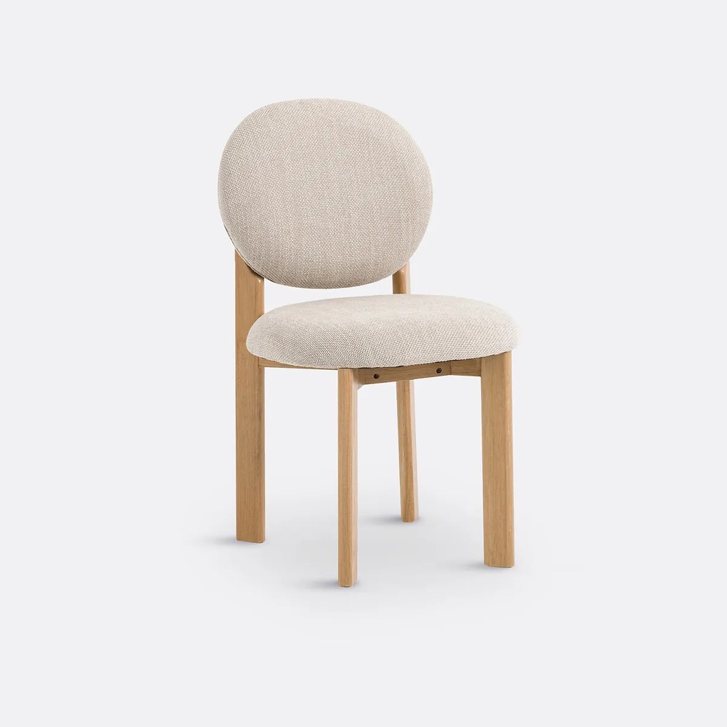 Organische stoel in eik, Orga