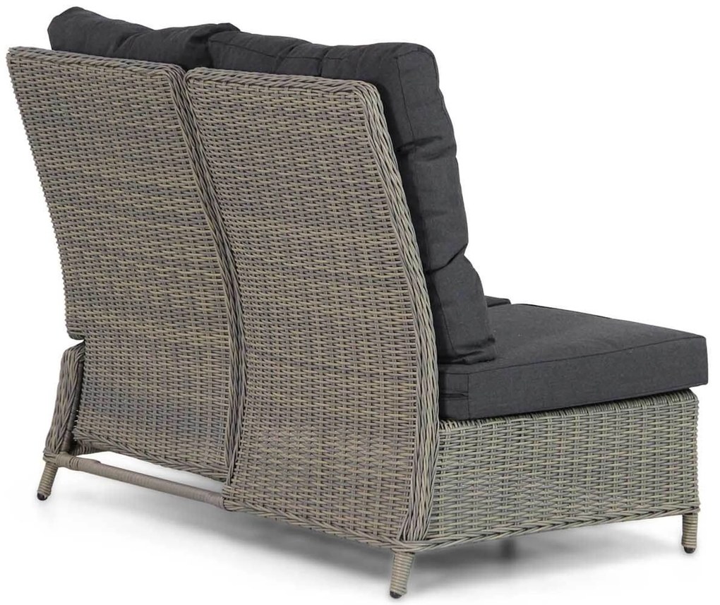 Dining Loungeset 6 personen Wicker Taupe Garden Collections Chicago/Brighton