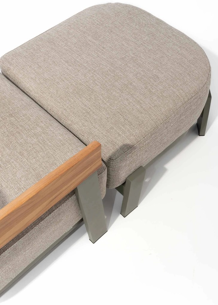 4 Seasons Outdoor Varenna loungestoel olijfgroen SALE weerbestendig