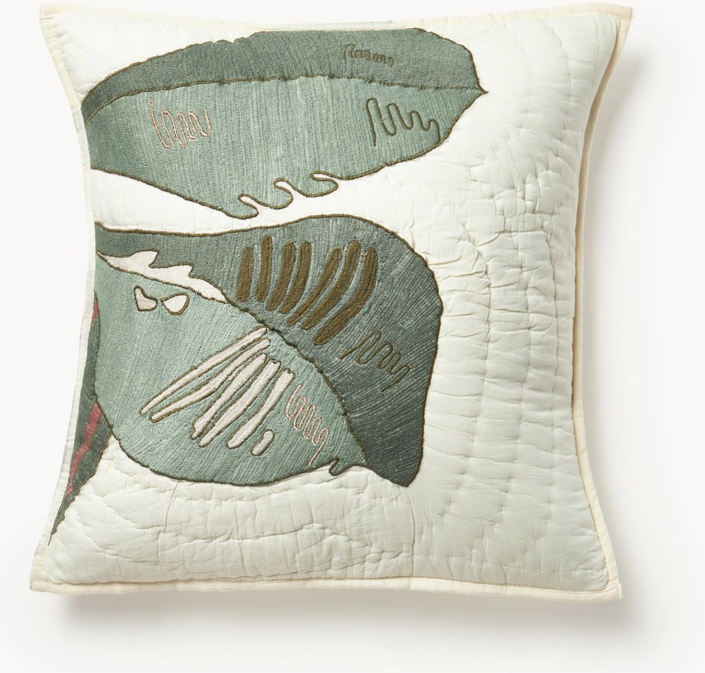 Handgequilt kussen Paradise