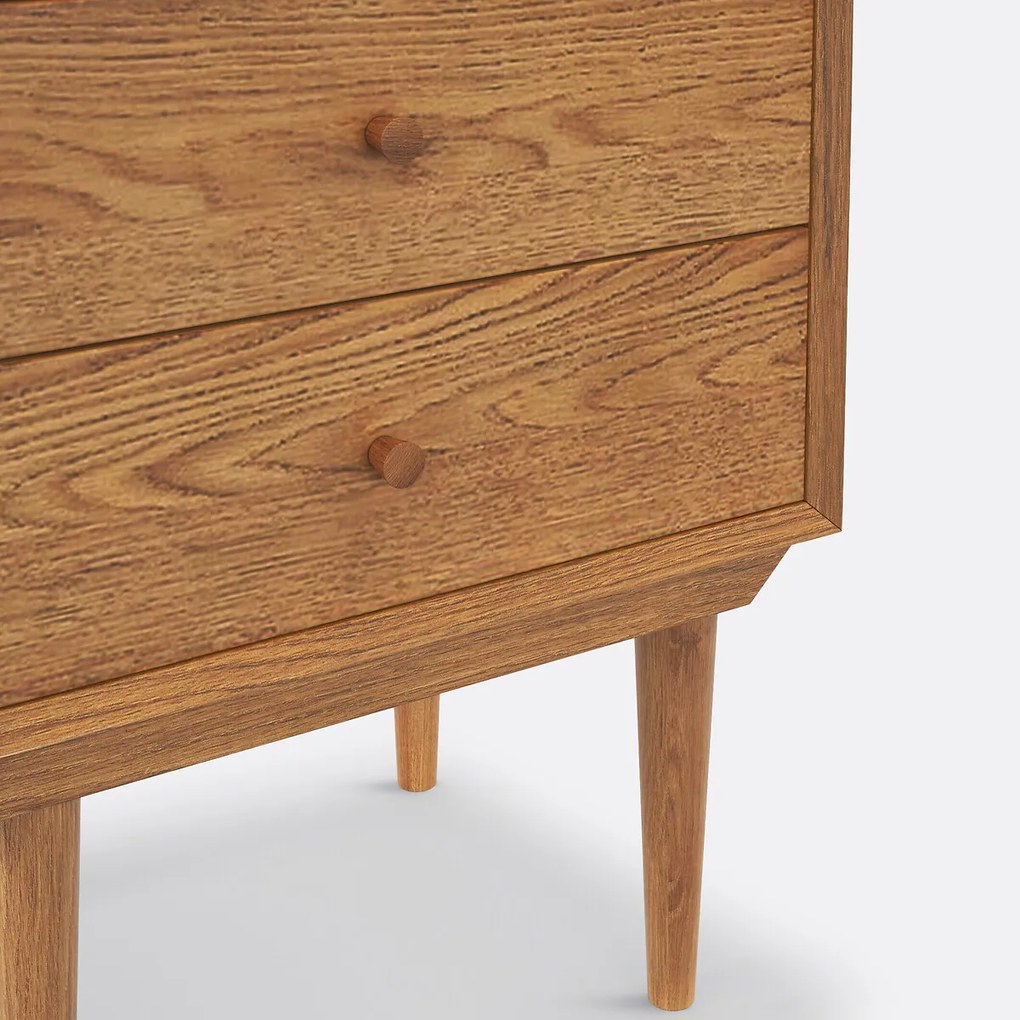 Vintage ladekast, 7 lades, Quilda