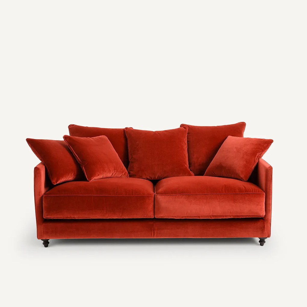 Omvormbare compacte bank in fluweel, Lazare