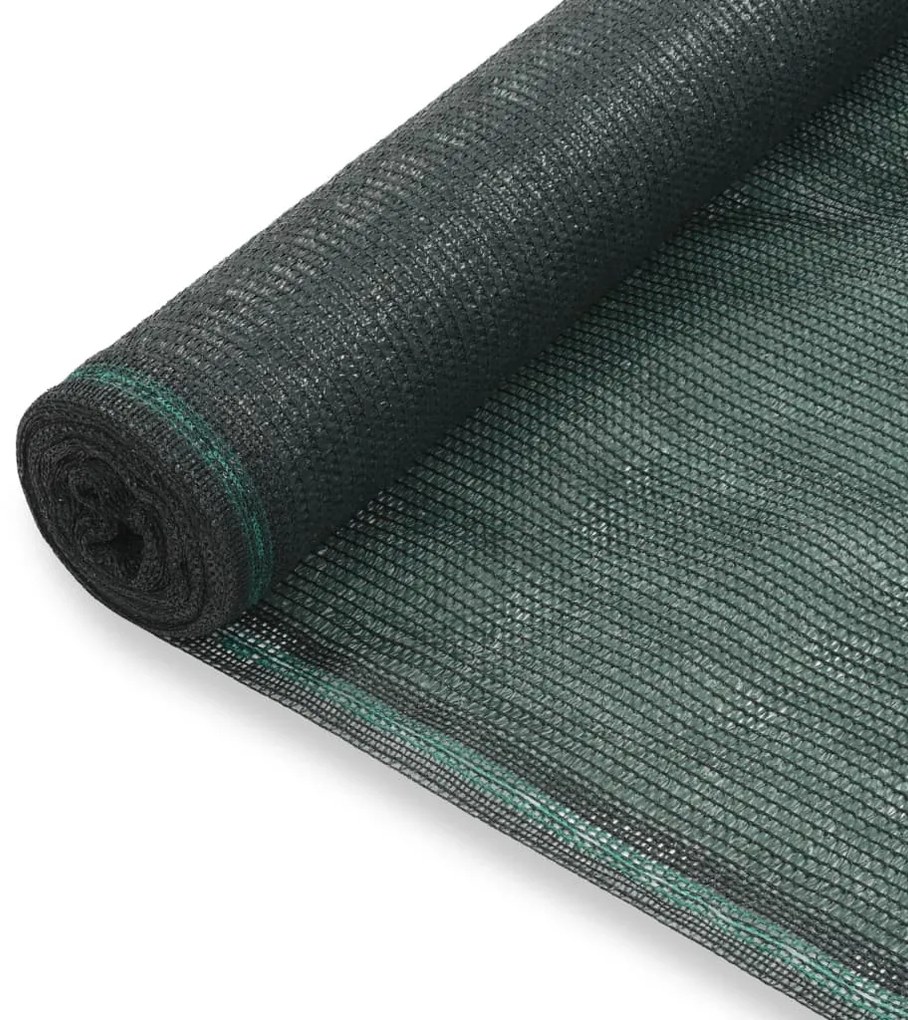 vidaXL Tennisscherm 2x50 m HDPE groen