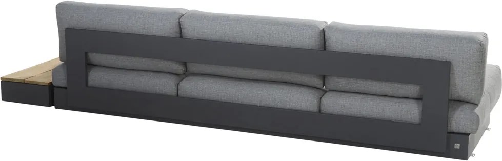 4 Seasons Outdoor Ibiza platform hoekbank XXL * SALE * Loungeset houtkleur weerbestendig