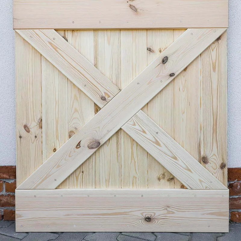 Schuifdeur - Pijnboom