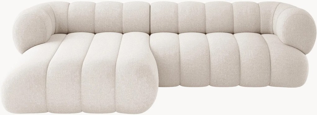 Chenille hoekbank Koge (5-zits)