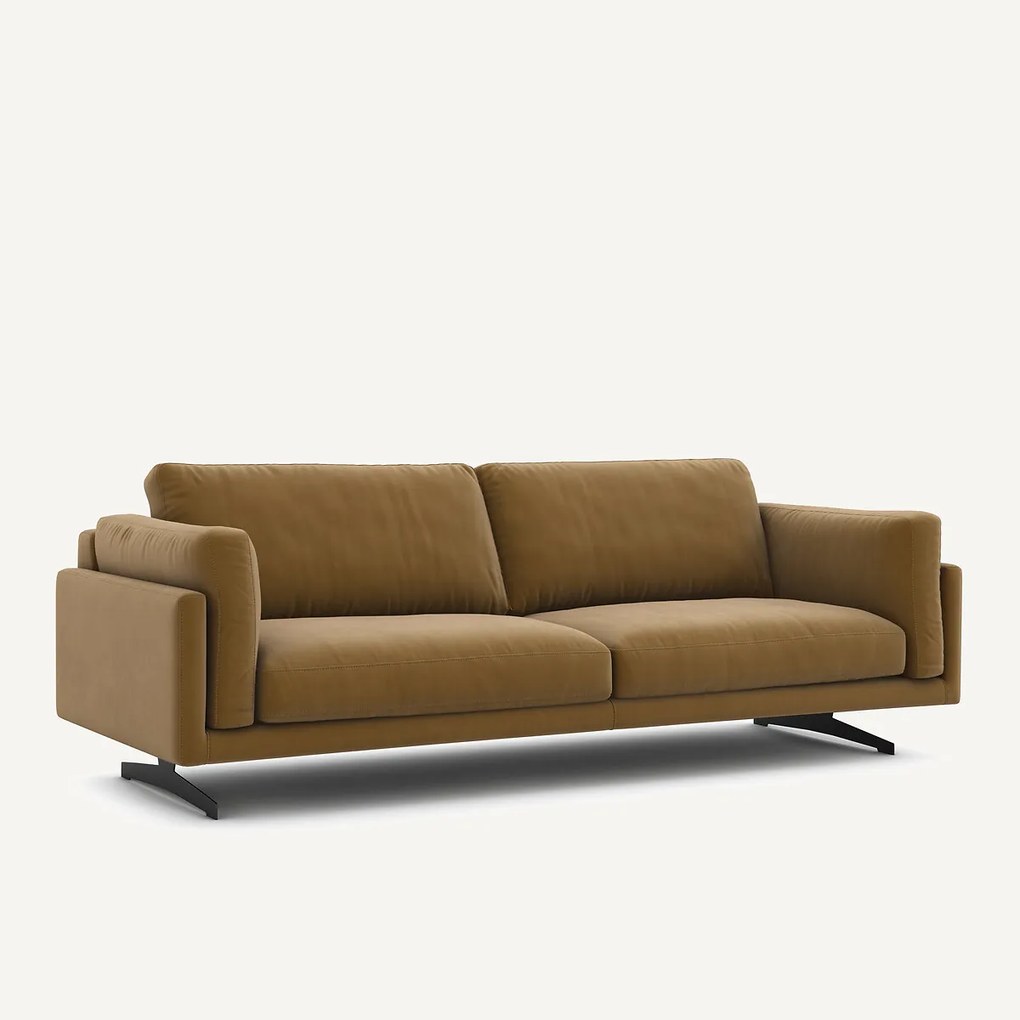 Bank in linnen fluweel, César