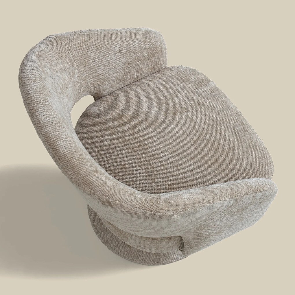 Draaifauteuil Woonkamer Beige
