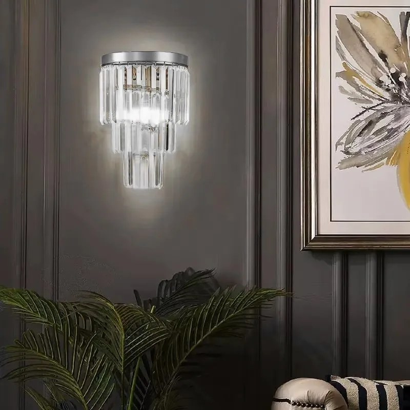 Wandlamp APP1536-1W Chrome